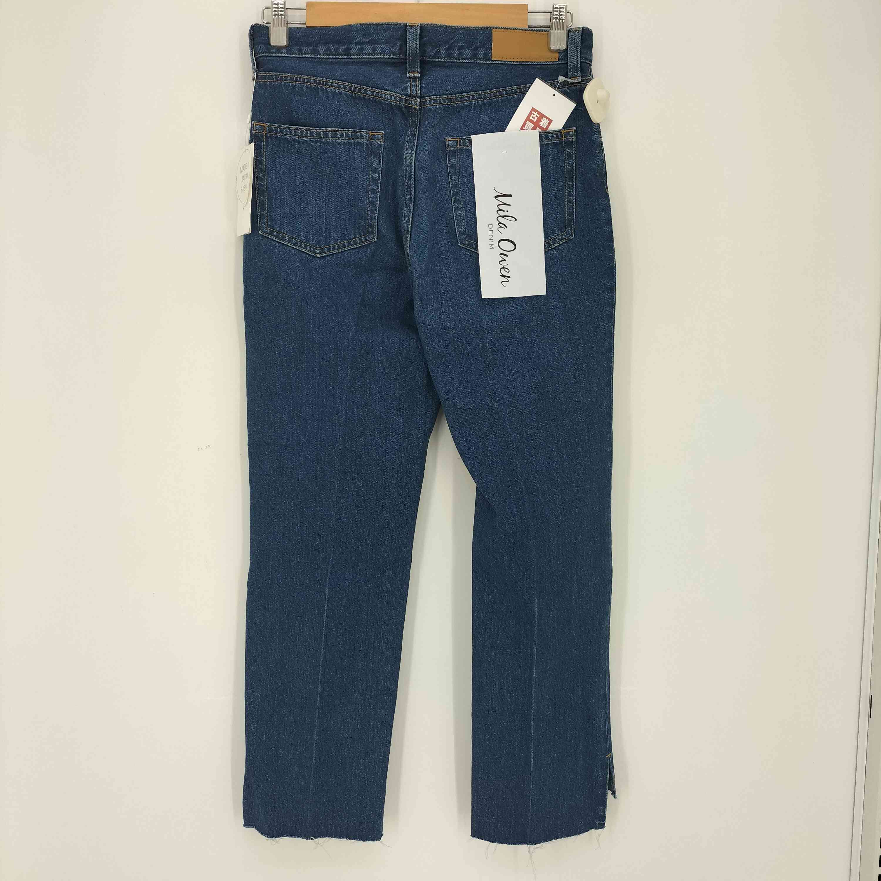【中古】ミラオーウェン Mila Owen 25aw センタープレス裾段差デニムパンツ レディース JPN：2 bazzstore-12258081 BAZZSTORE ブランド古着バズストア サンプル画像2