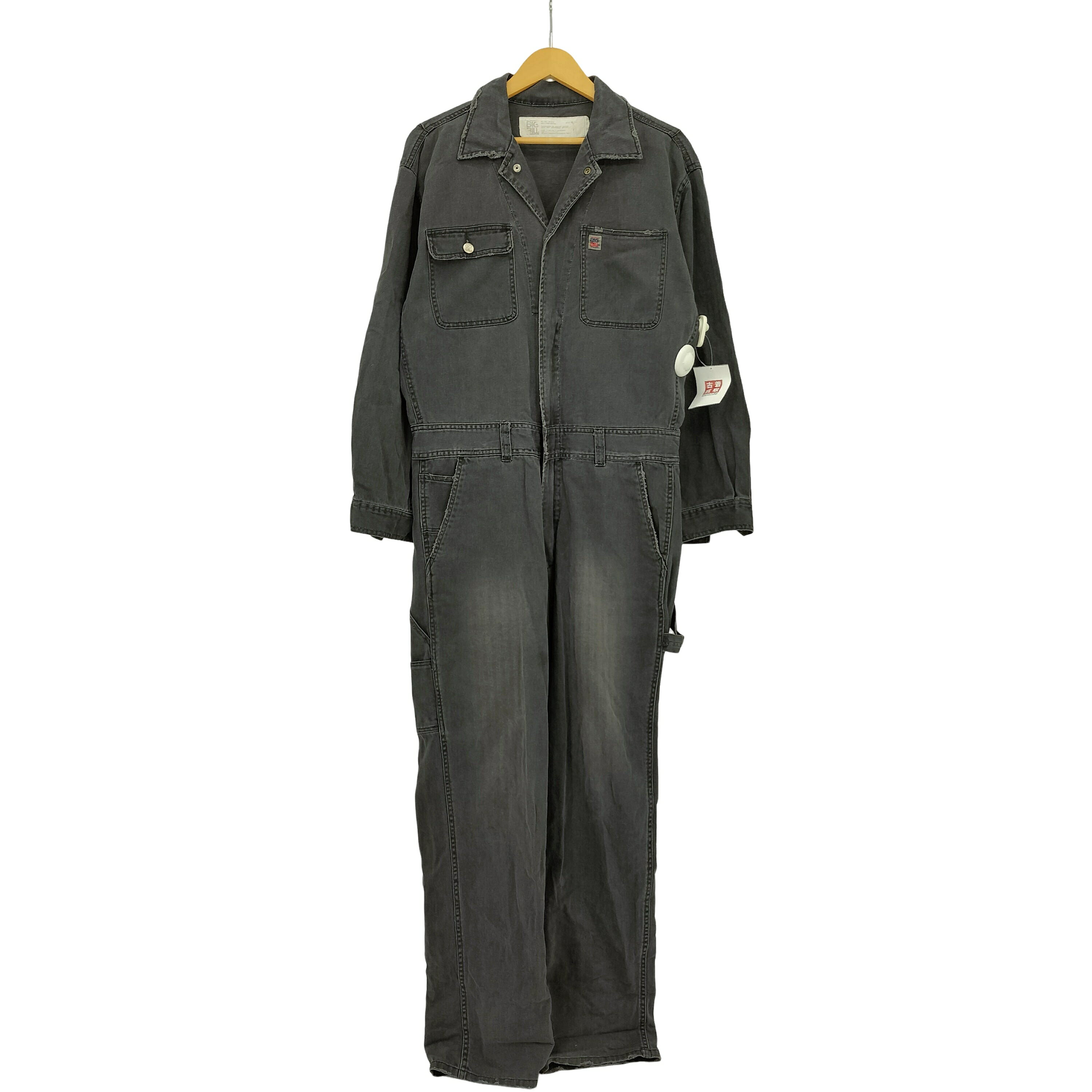 【中古】ビッグビル BIG BILL ブラック デニム オールインワン メンズ S