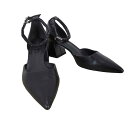 【中古】チャールズアンドキース CHARLES&KEITH スカルプチュアヒール ポインテッドトゥパンプス レディース JPN:23