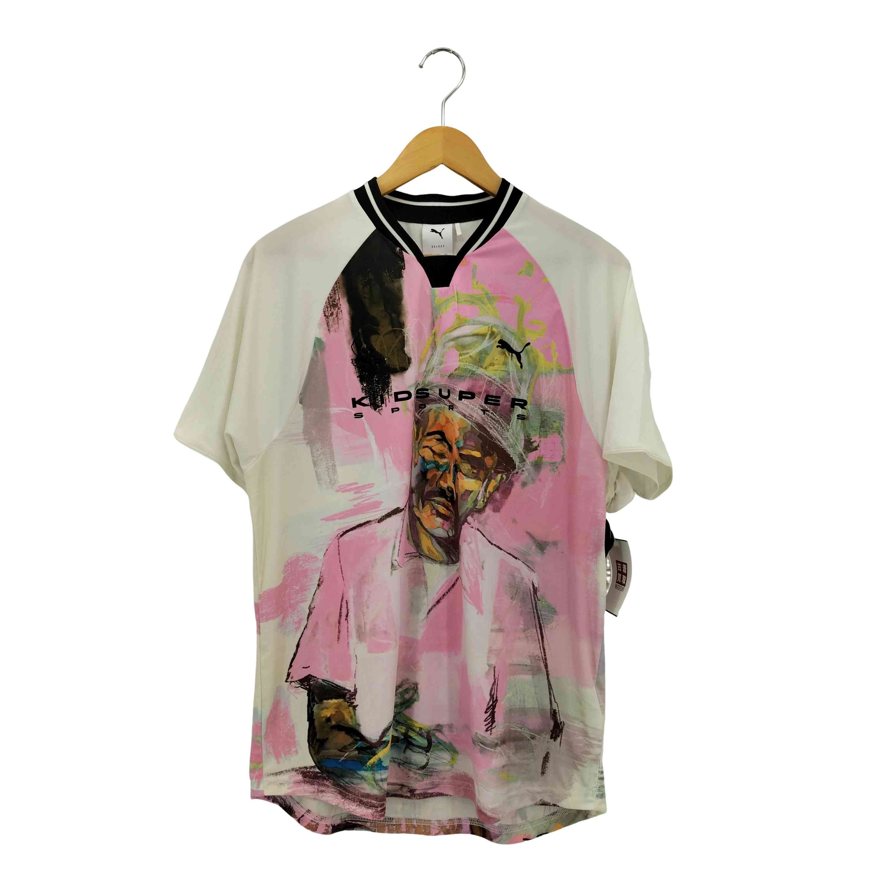 楽天BAZZSTORE ブランド古着バズストア【中古】プーマ PUMA × KIDSUPER STUDIOS GRAPHIC JERSEY グラフィック ゲームシャツ メンズ S