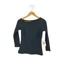 【中古】ジェーンスミス JANE SMITH HALF SHOULDER RIB TOPS レディース 38
