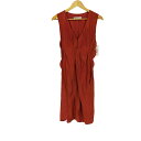 【中古】トーガアーカイブス TOGA ARCHIVES レーヨン混 ギャザーデザインノースリーブワンピース レディース JPN:M