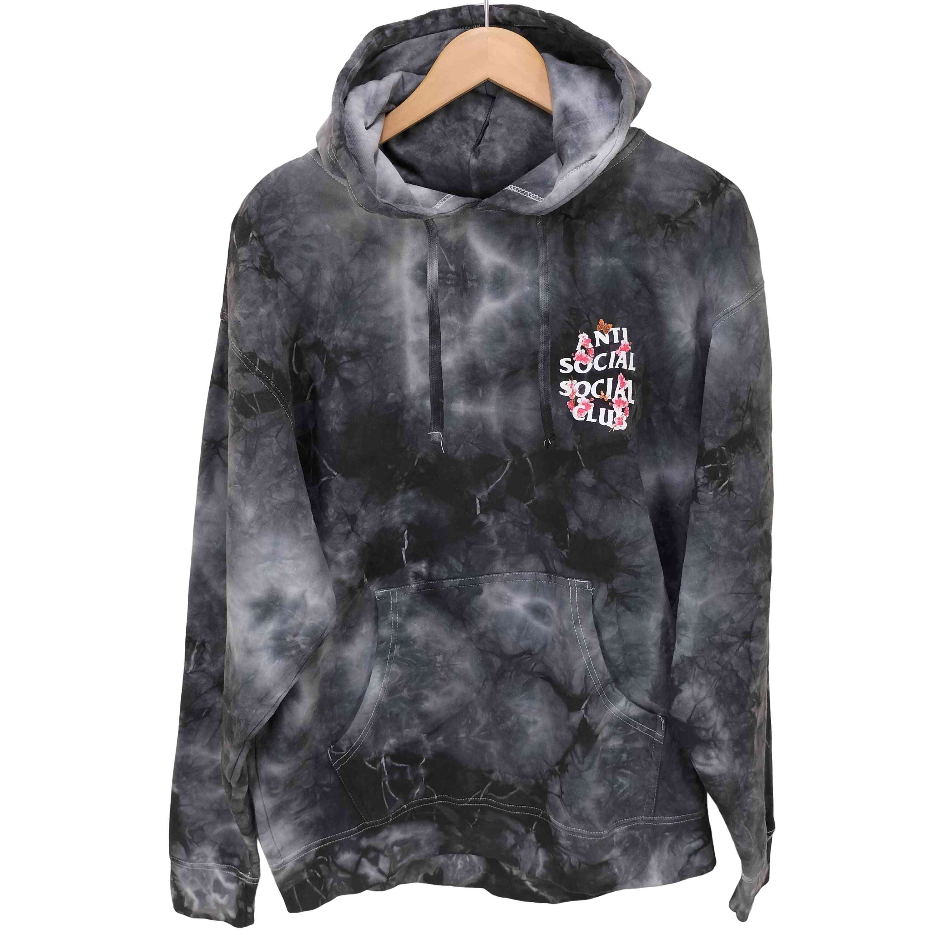 【中古】アンチソーシャルソーシャルクラブ ANTI SOCIAL SOCIAL CLUB タイダイ染 プルオーバーパーカー メンズ JPN：L(4)