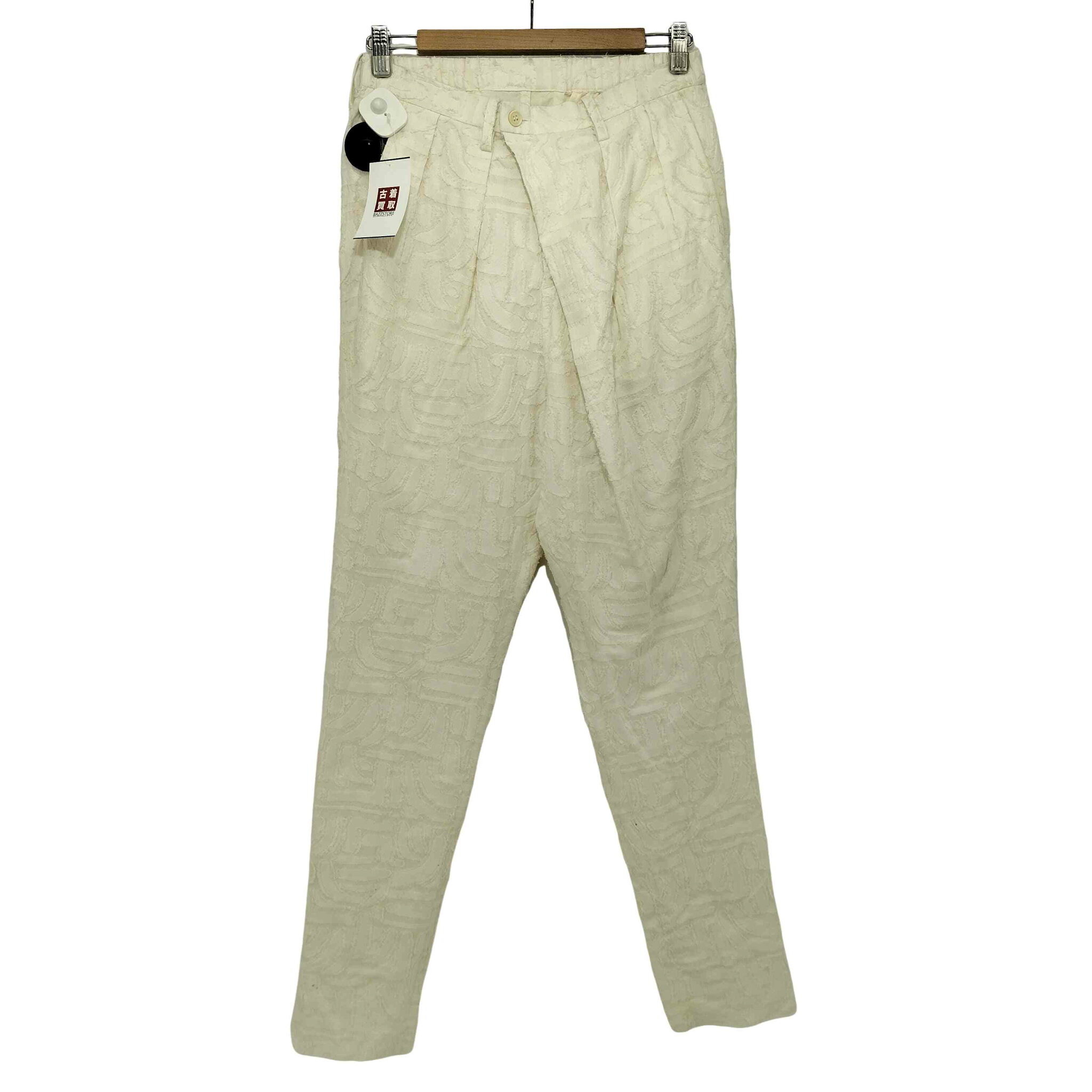【中古】イッセイミヤケメン ISSEY MIYAKE MEN 2016AW ジャガード スラックスパンツ メンズ JPN:1