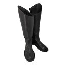 【中古】ジルサンダー JIL SANDER ブロックヒールロングブーツ レディース 表記無