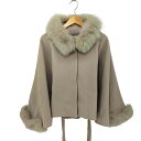 【中古】ノエラ Noela ファー付き ポンチョ レディース FREE