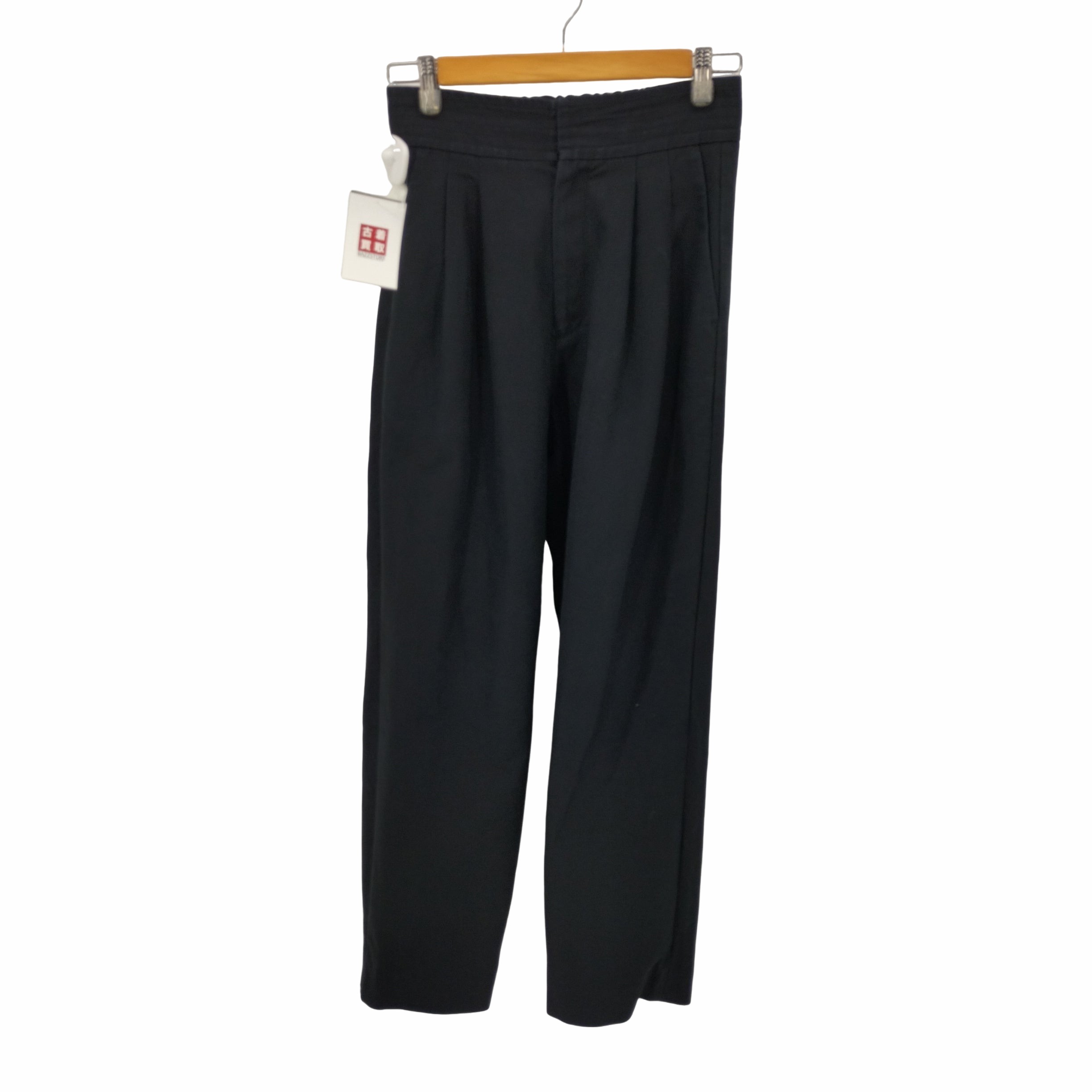 【中古】グラフペーパー Graphpaper Double cloth peach cropped 2 tucks pants レディース JPN：0