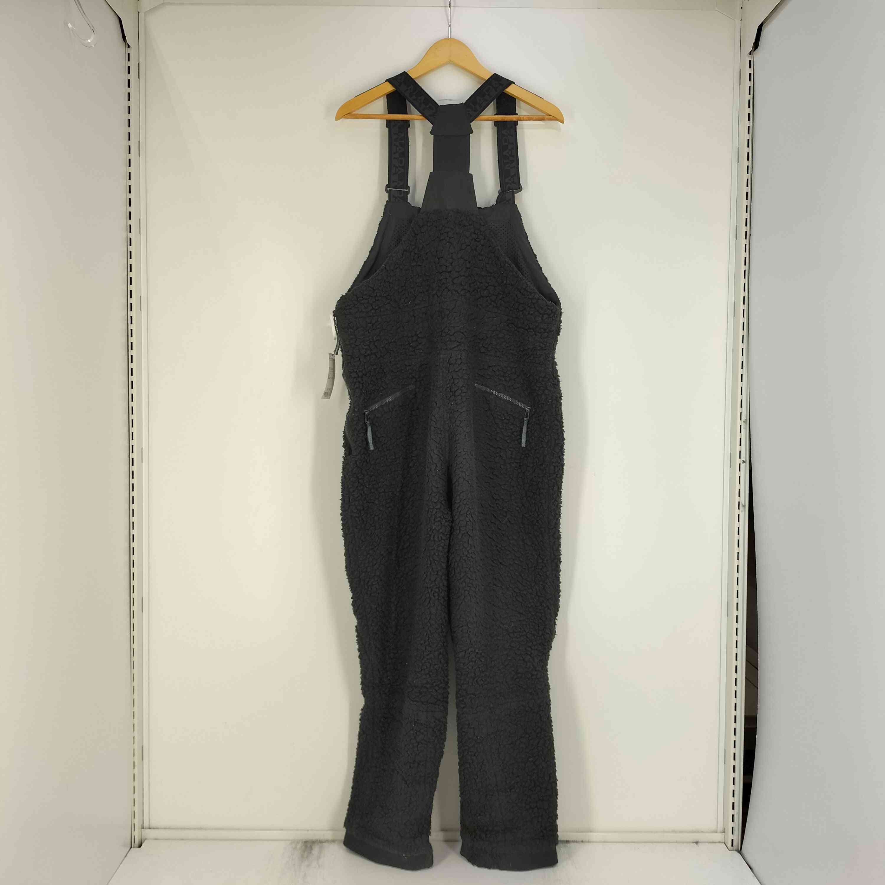 【中古】ナパバイマーティンローズ NAPA by MARTINE ROSE Faux Shearling Overalls ボアフリースオーバーオール メンズ import：S