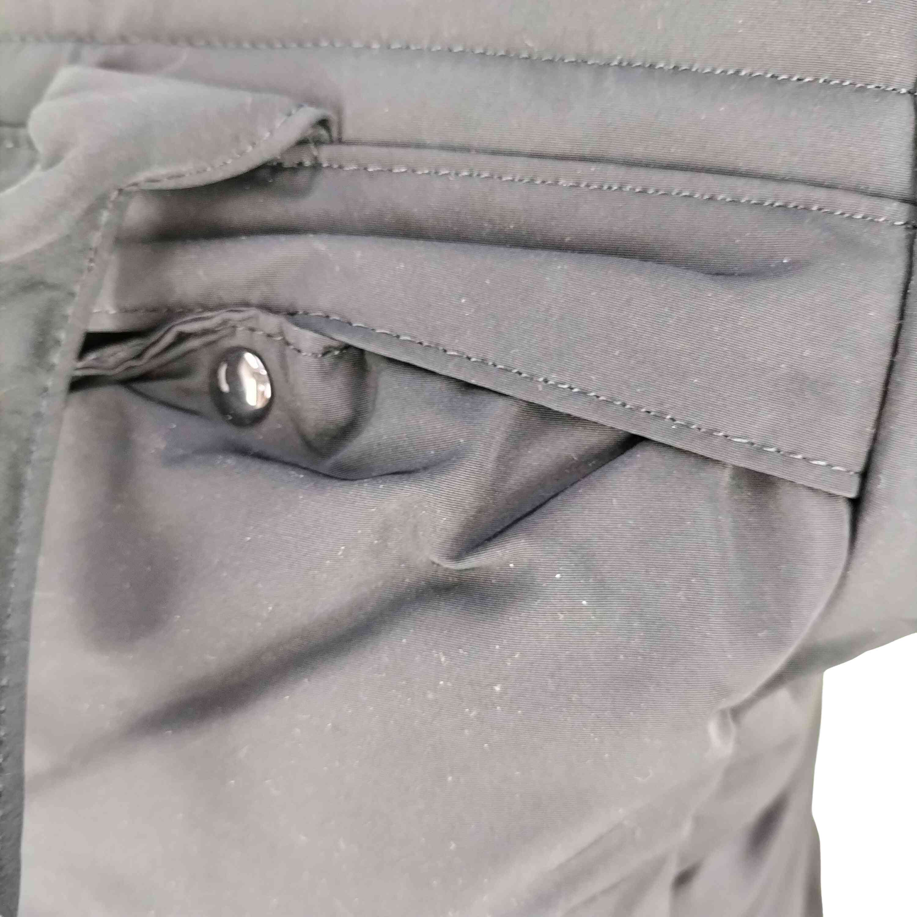 【中古】エムプルミエブラック M-premier BLACK フロントファスナーギャザーフレアスカート レディース JPN：36