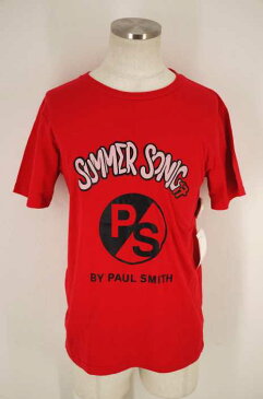 ポールスミス Paul Smith クルーネックTシャツ サイズM メンズ プリントTシャツ【中古】【ブランド古着バズストア】【150218】