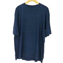 【中古】カーリー CURLY&Co インディゴ クルーネック半袖Tシャツ メンズ JPN:3