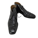 【中古】アラウンドザシューズ around the shoes イタリア製 レザーチャッカーブーツ メンズ 表記無
