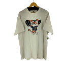 【中古】ザブラックアイパッチ THE BLACK EYE PATCH プリントクルーネックTシャツ メンズ JPN:XL
