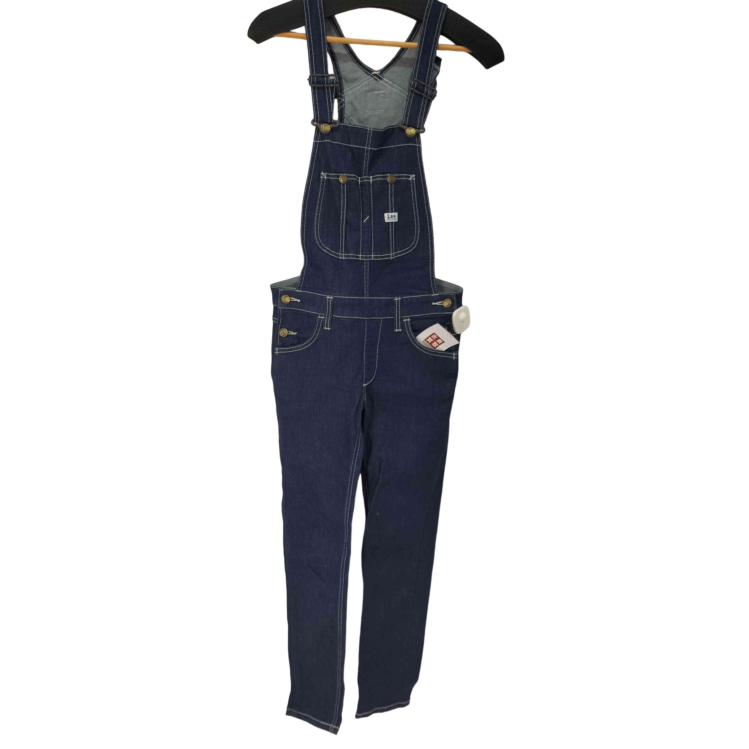 【中古】リー Lee HERITAGE LITE スキニー オーバーオール レディース S