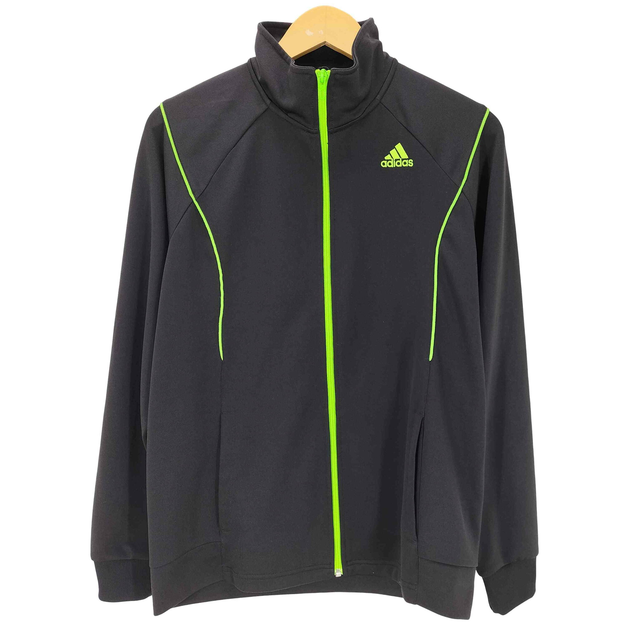 【中古】アディダス adidas パイピングデザイントラックジャケット メンズ JPN:L