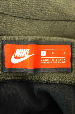 ナイキ NIKE ジャージパンツ メンズ - 緑系 JPN：L 日本サイズ：84-94,L-XL 相当 TECH FLEECE JOGGER PANTS【中古】【ブランド古着バズストアBAZZSTORE】【170320】