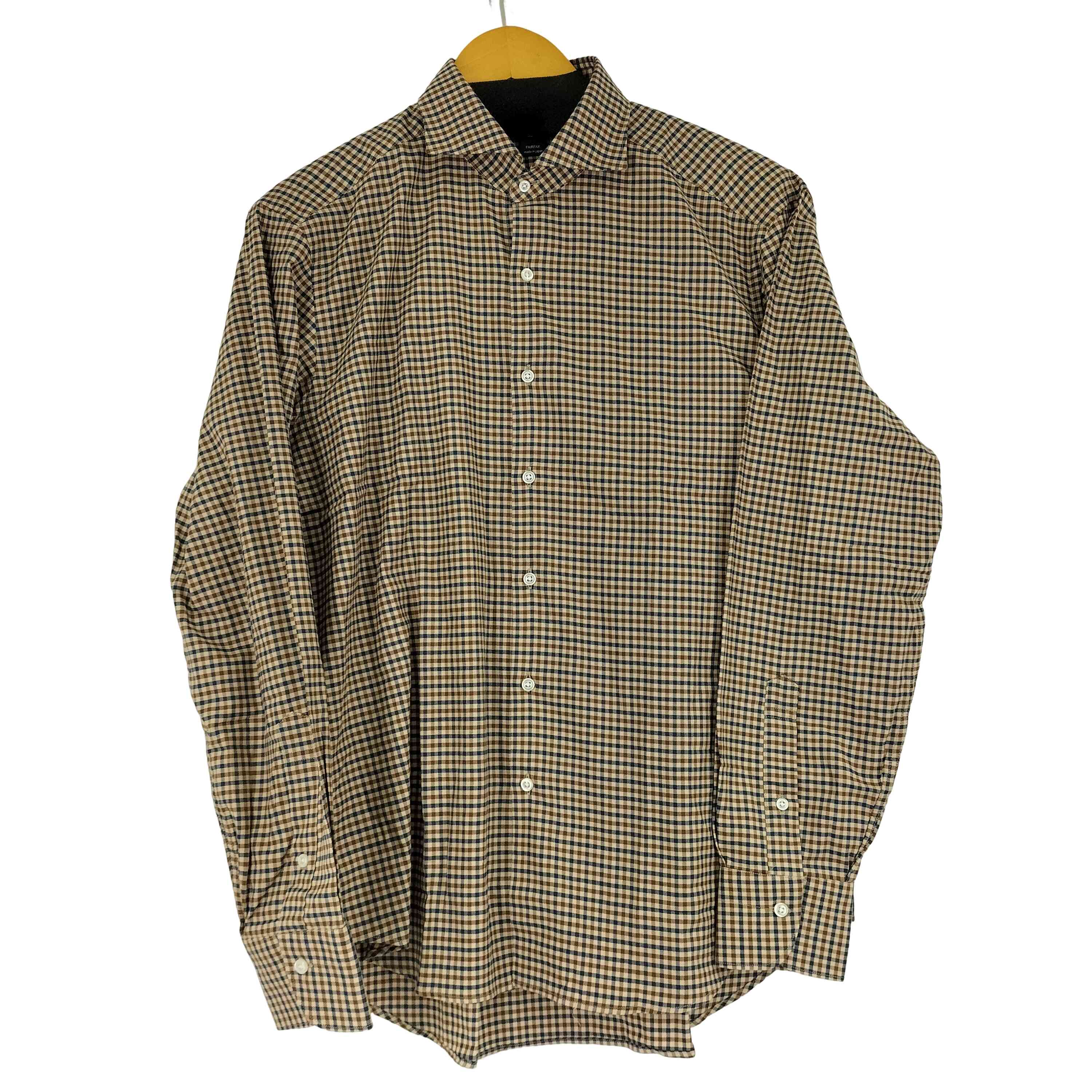 【中古】フェアファクス FAIRFAX チェック L/S シャツ メンズ import：L