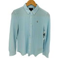 【中古】ポロラルフローレン POLO RALPH LAUREN 鹿の子 ボタンダウンシャツ レディース XL(4)