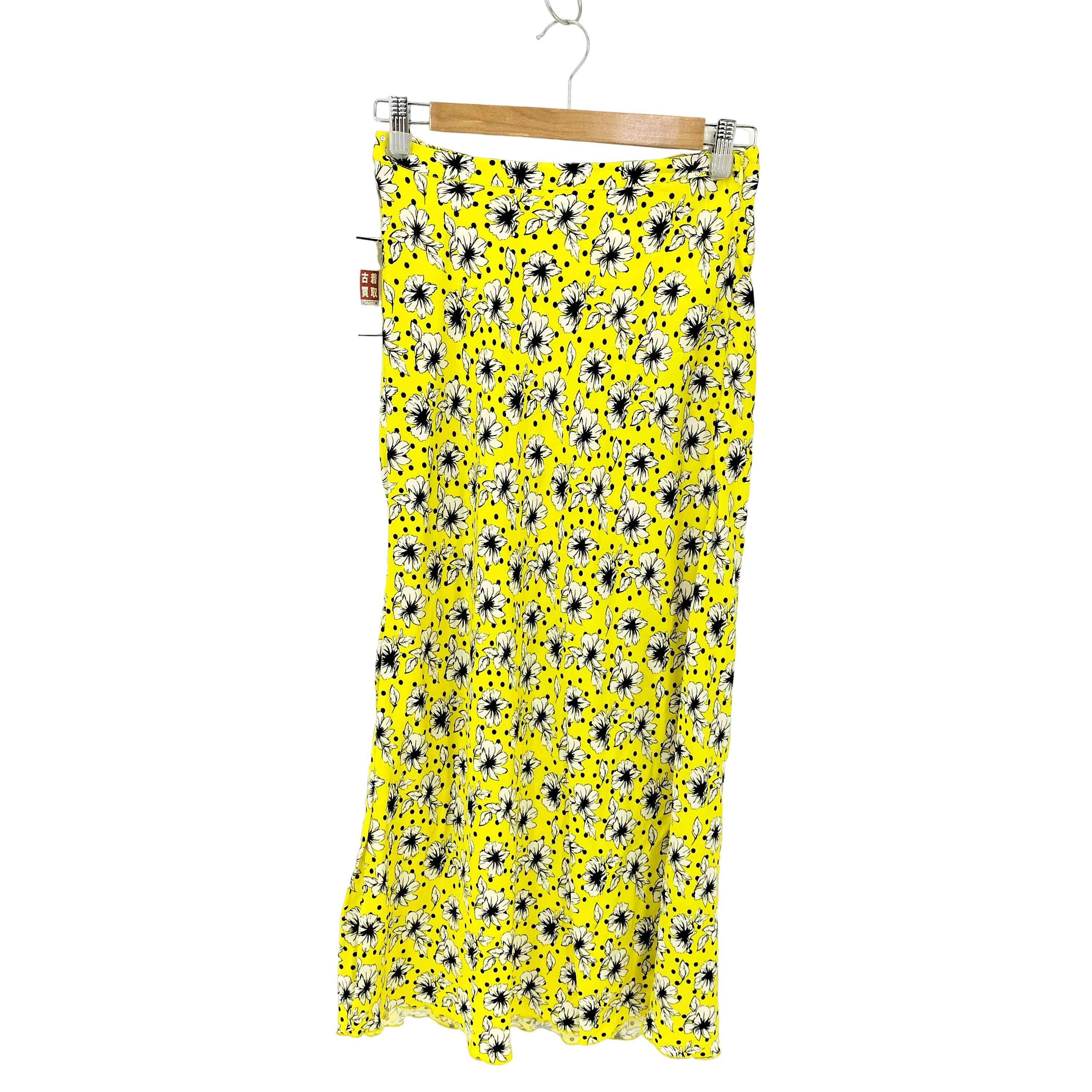 【中古】 ザラZARA花柄レーヨン...