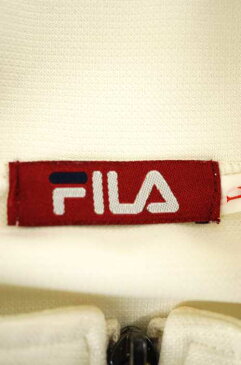 フィラ FILA ジャージ レディース - 白系 JPN：L 日本サイズ：L 相当 トラックジャケット【中古】【ブランド古着バズストアBAZZSTORE】【051119】