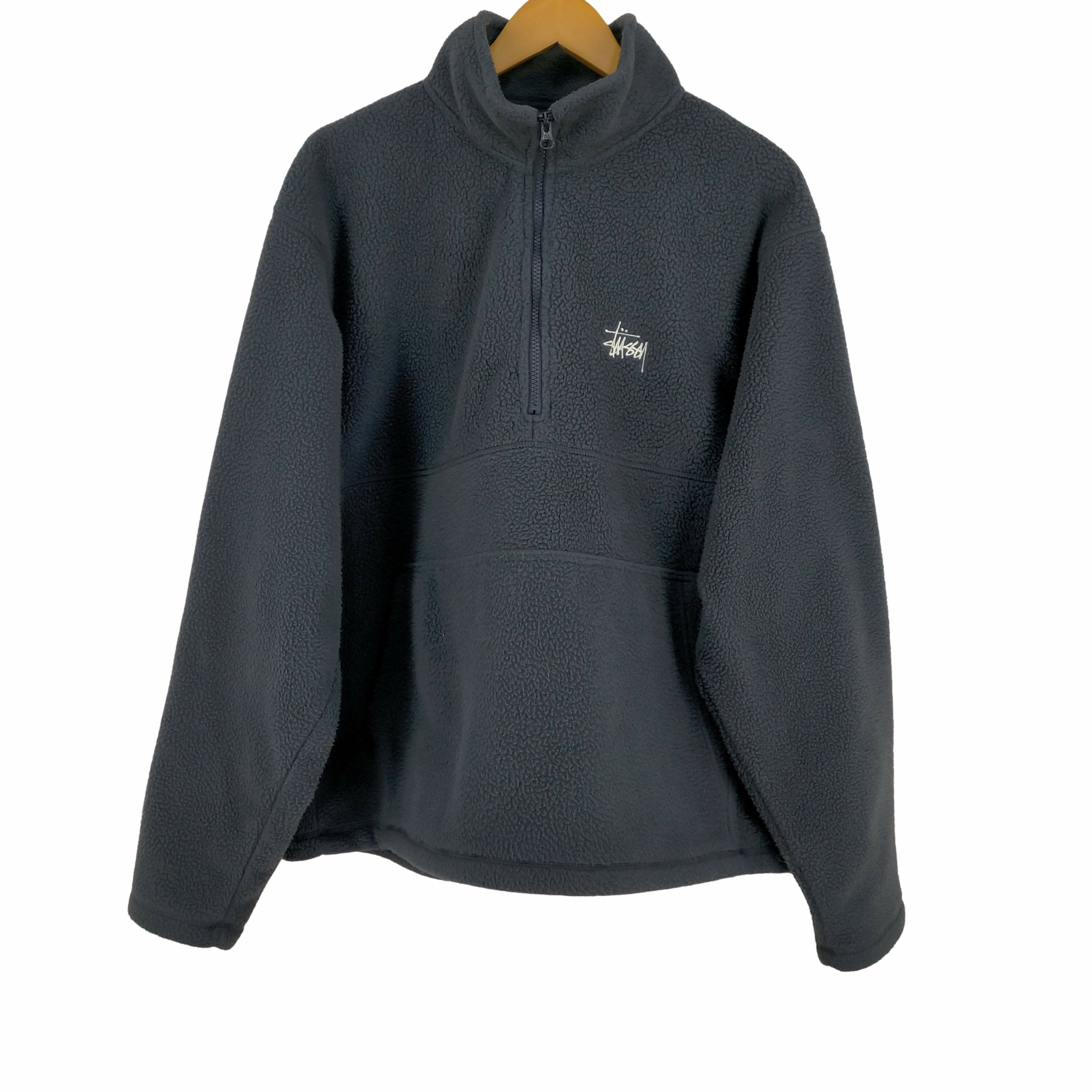 yÁzXe[V[ Stussy 22AW Half Zip Mock Neck vI[o[ t[XWPbg Y importFL