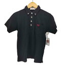 【中古】フレッドペリー FRED PERRY ボタンダウン ポロシャツ レディース L(4)