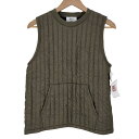 【中古】リップラップ Riprap 5 LAYER QUILT VEST 5層 キルティング クルーネック ベスト メンズ JPN：S