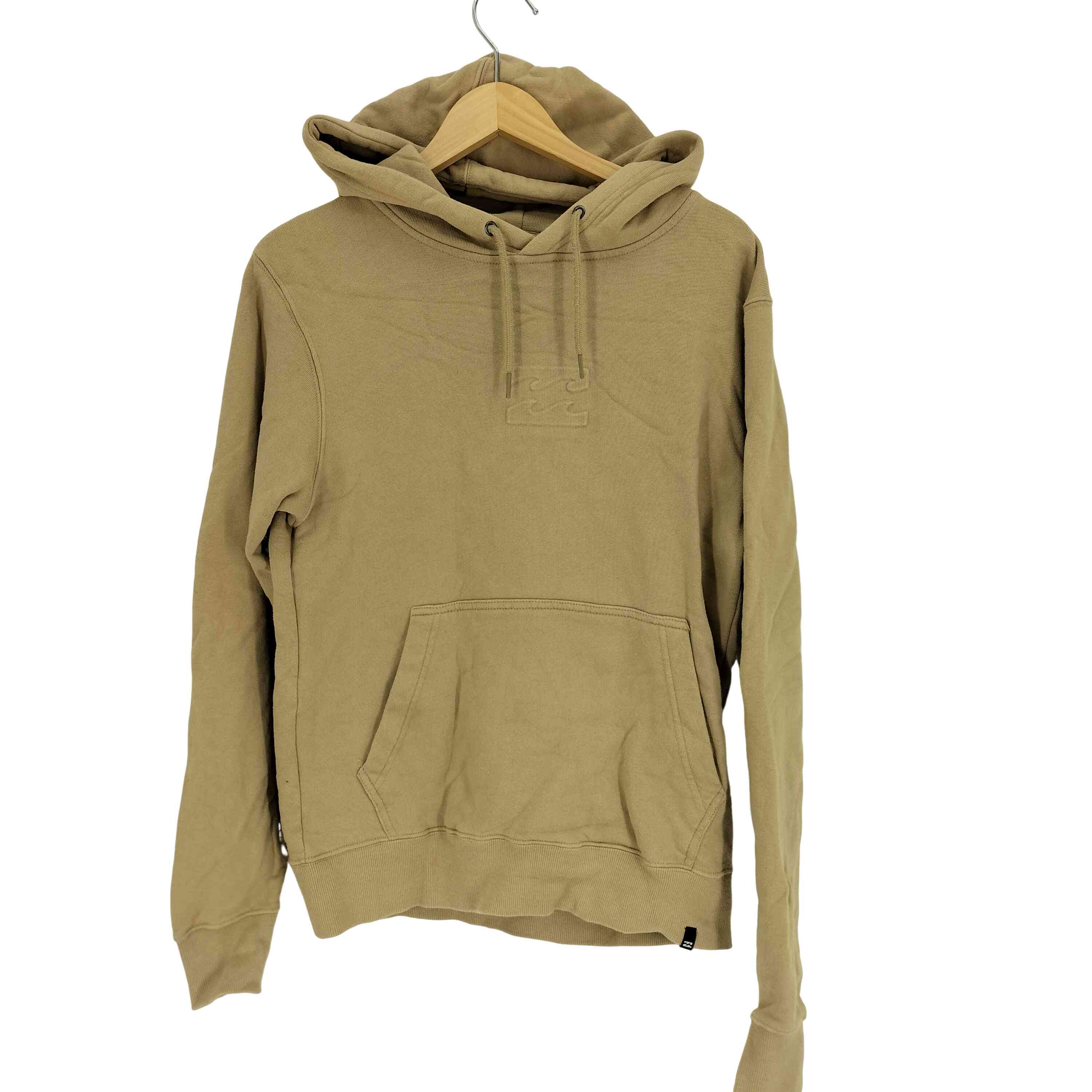 【中古】ビラボン BILLABONG ロゴ 3D ドローコード プルオーバー パーカー メンズ JPN:S