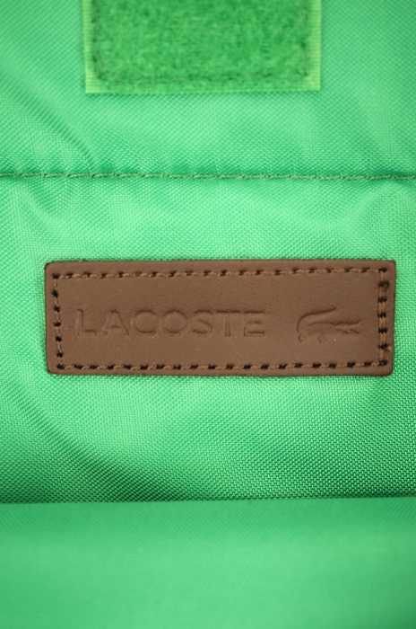 ラコステ LACOSTE バックパック メンズ - 緑系 ONE SIZE ONE SIZE ナイロンリュック【中古】【ブランド古着バズストアBAZZSTORE】【210220】