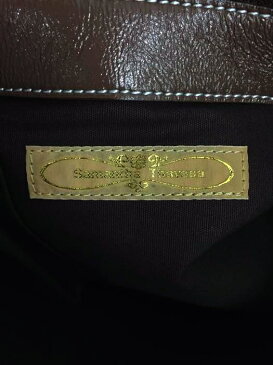 Samantha Thavasa サマンサタバサ ハンドバッグ レディース - 茶系 レザーハンドバッグ【中古】【ブランド古着バズストアBAZZSTORE】【281020】