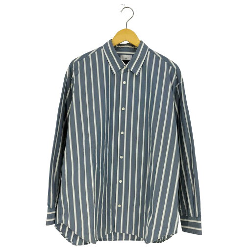 【中古】アンデコレイテッド undecorated Cotton Stripe L/S Shirt コットン ストライプ ロングスリーブ シャツ メンズ JPN:2 【中古】アンデコレイテッド undecorated Cotton Stripe L/S Shirt コットン ストライプ ロングスリーブ シャツ メンズ JPN:2