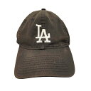 【中古】ニューエラ NEW ERA 9TWENTY ベースボールチーム ロゴ 刺繍 6パネル ベースボールキャップ メンズ 表記無