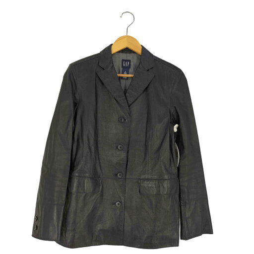 【中古】ギャップ Gap OLD GAP オールドギャップ レザー 4B テーラードジャケット レディース import:M 【中古】ギャップ Gap OLD GAP オールドギャップ レザー 4B テーラードジャケット レディース import:M