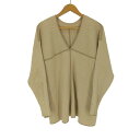 【中古】クラネ CLANE 21SS DOUBLE FACE LINE KNIT ダブルフェイスラインニット レディース JPN:1
