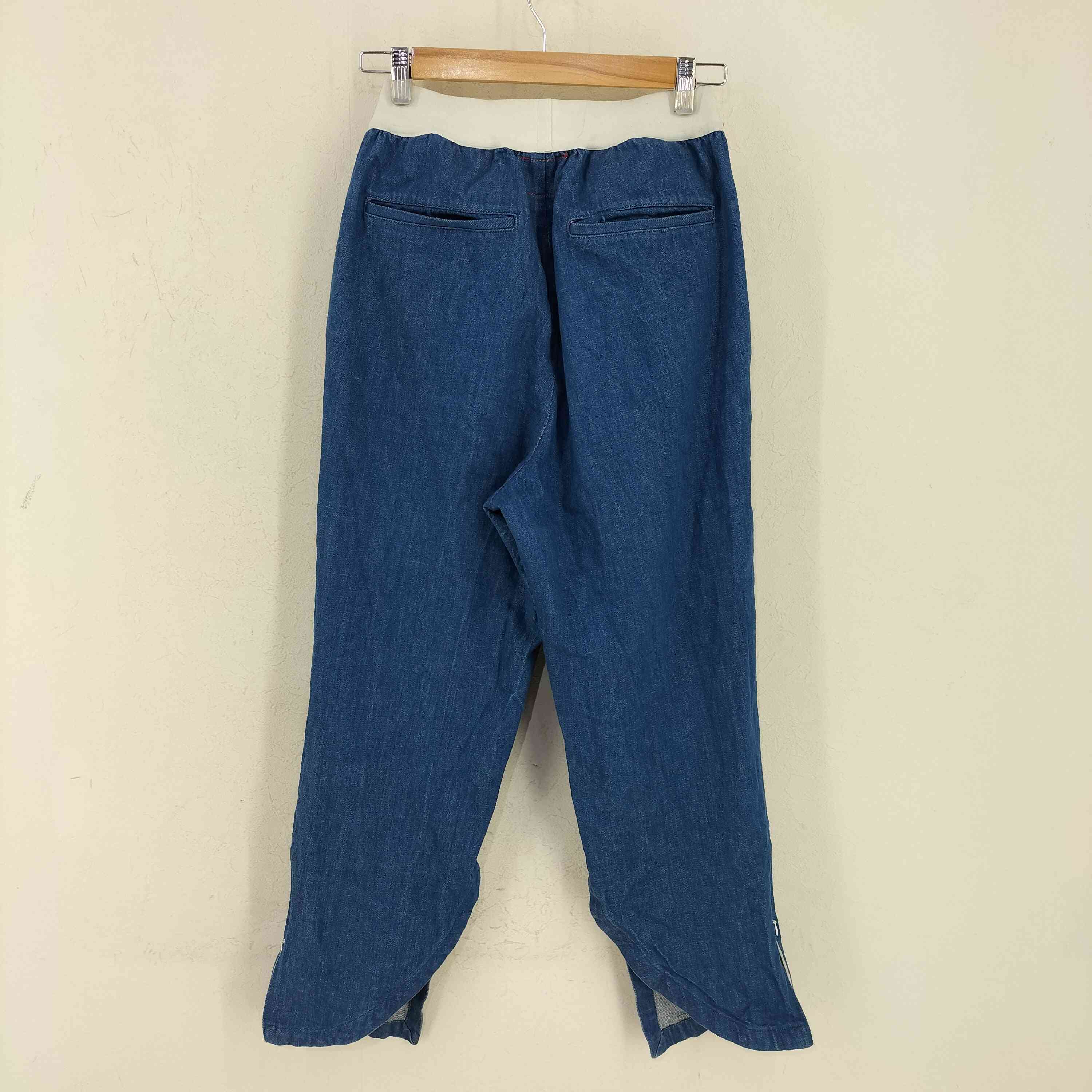 【中古】シュウオムフェム SYU. HOMME/FEMM サイドスリット イージーデニムパンツ メンズ JPN：2