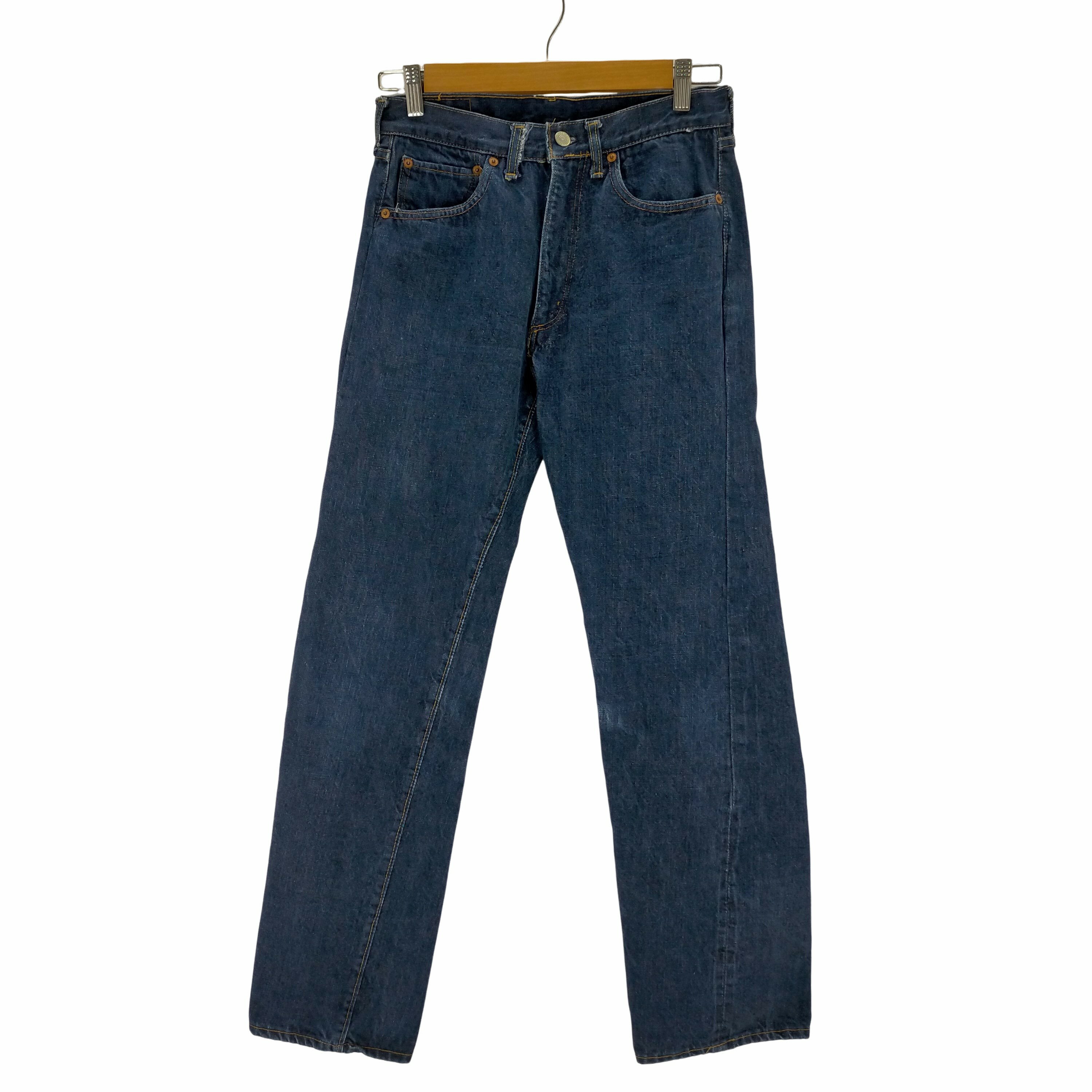 【中古】リーバイス Levis 502-0117 66前期 刻印16 bigE talon 赤耳 並行ステッチ メンズ W30