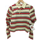 【中古】リリーブラウン Lily Brown ギャザースリーブコンパクトラガーシャツ レディース ONE SIZE