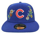 【中古】ニューエラ NEW ERA 59FIFTY 刺繍6パネルベースボールキャップ レディース 6 7/8