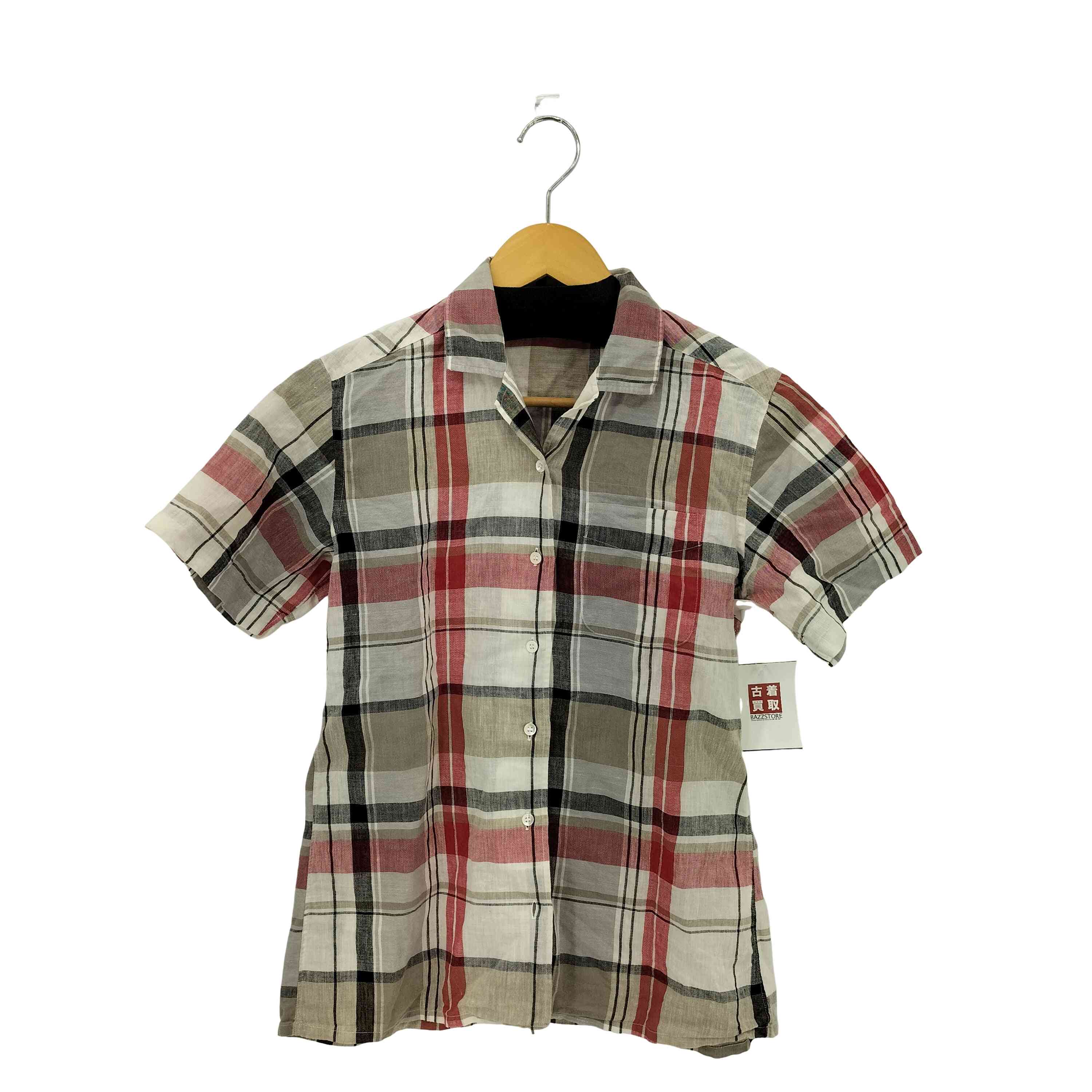 良品 SLOANE スローン シルク100％ 半袖 クルーネック ワイドリブ ニット カットソー プルオーバー 1 レッド レディース 古着 中古 USED SLOANE - 良品 SLOANE スローン シルク100％ 半袖 クルーネック