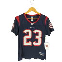 【中古】エヌエフエル NFL TEXANS FOSTER 23 ゲームシャツ レディース JPN:S