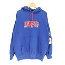 【中古】エヌエフエル NFL フロントロゴ刺繍プルオーバーパーカー メンズ JPN:L