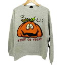 【中古】ユーズドフルギ USED古着 {{TSI}} 90-00S フロントプリント プルオーバースウェット メンズ X-Large