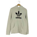 【中古】アディダスオリジナルス adidas Originals ロゴプリント プルオーバーパーカー メンズ JPN:L