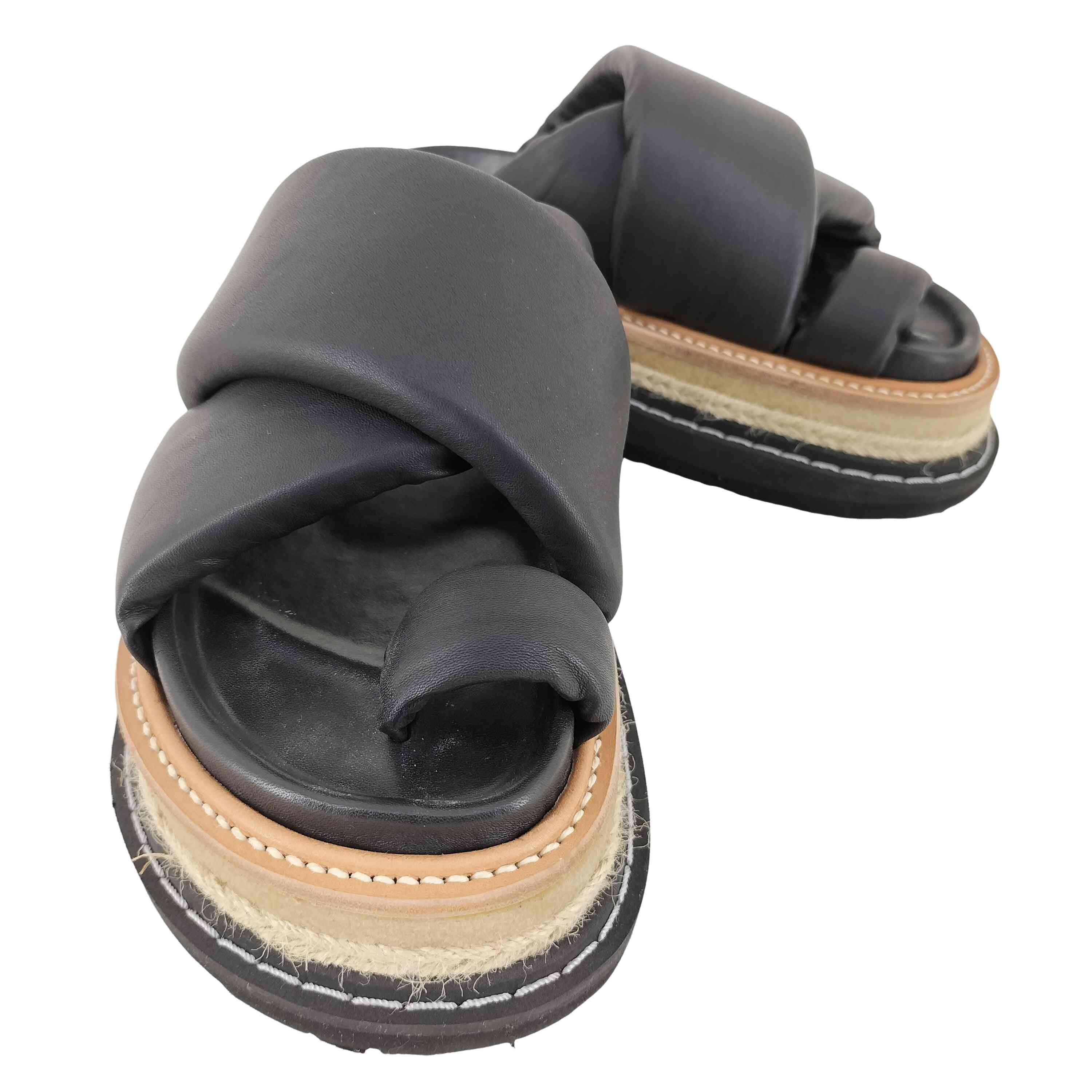 sacai サカイ サンダル グレー EU37(23.5cm位) 0357925M0005 楽天市場】sacai サンダル(サンダル|レディース靴):靴の通販