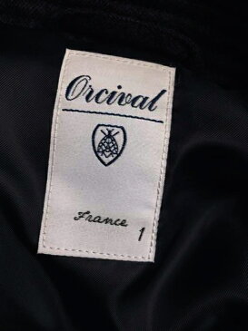 ORCIVAL オーチバル ダウンジャケット レディース - グレー系 1 フード付き ウール ダウンベスト【中古】【ブランド古着バズストアBAZZSTORE】【211220】