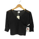 【中古】ヘイライフストア Hey life store mesh half sleeve tops レディース FREE(4)