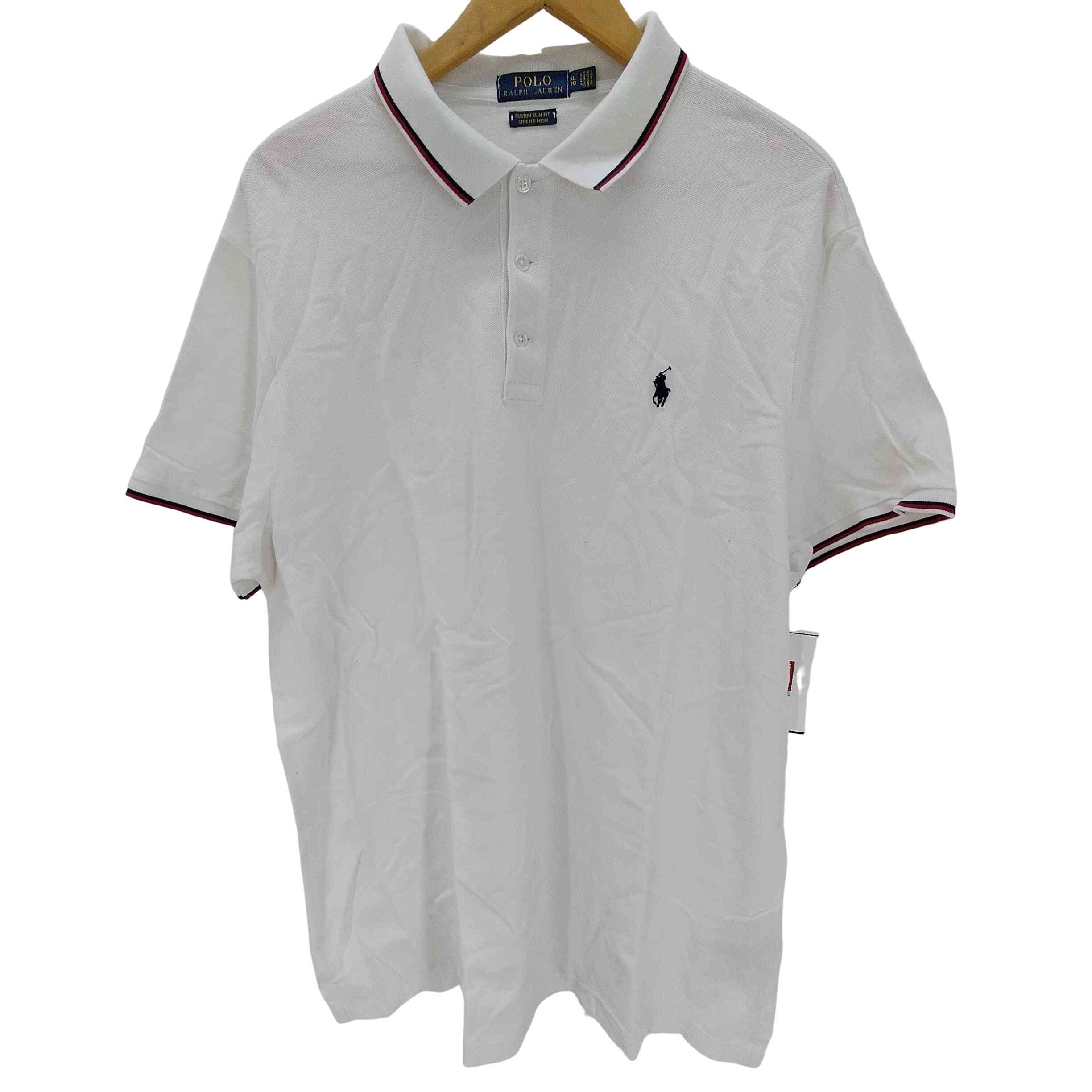 šۥݥե POLO RALPH LAUREN CUSTOM SLIM FIT STRETCH MESH  եå ȥå...