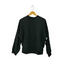 【中古】メゾンエウレカ MAISON EUREKA SLACK SWEAT SHIRT コットンクルーネックスウェットトレーナー レディース FREE