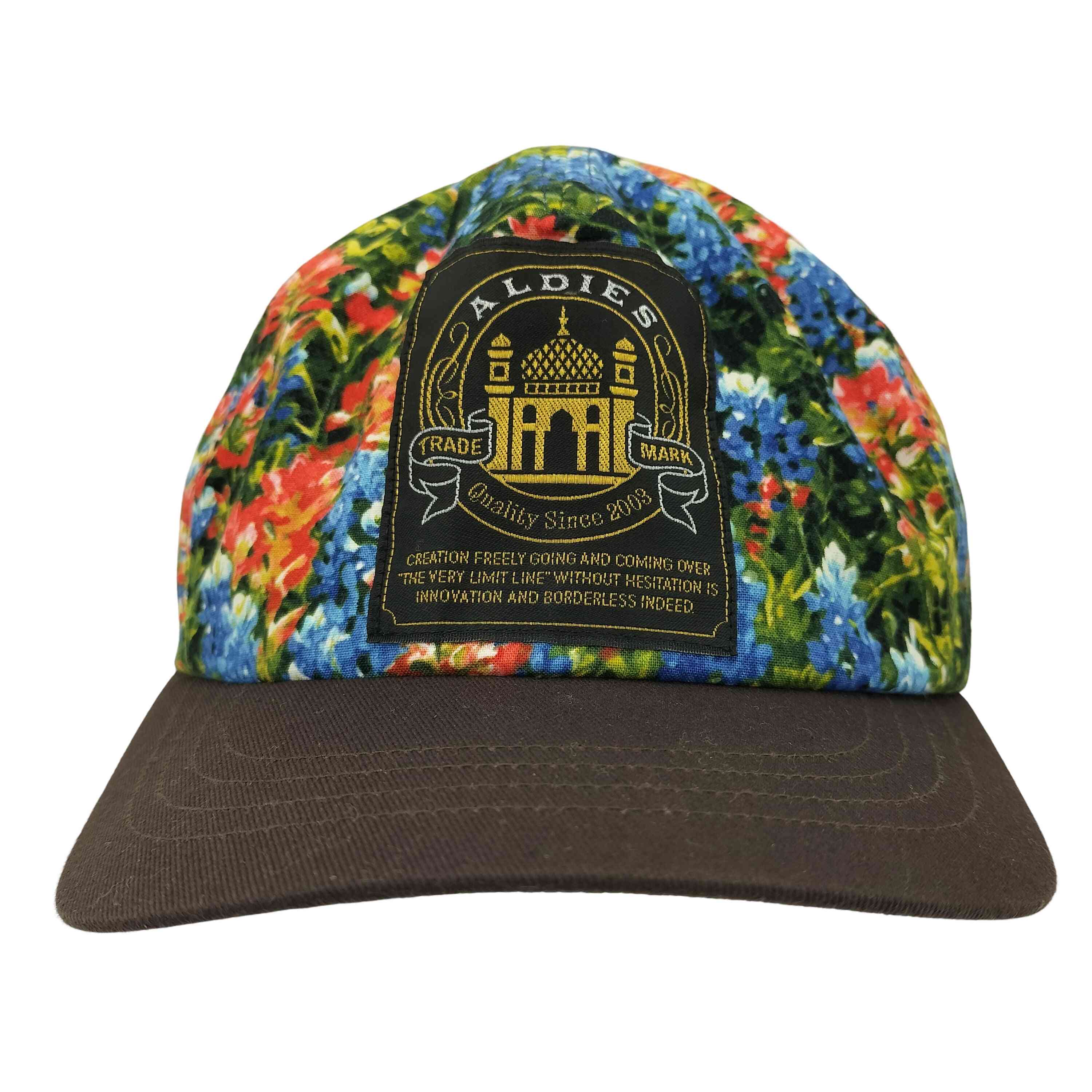 【中古】アールディーズ ALDIES ボタニカル 花柄 スナップバック 6パネルキャップ メンズ 表記無