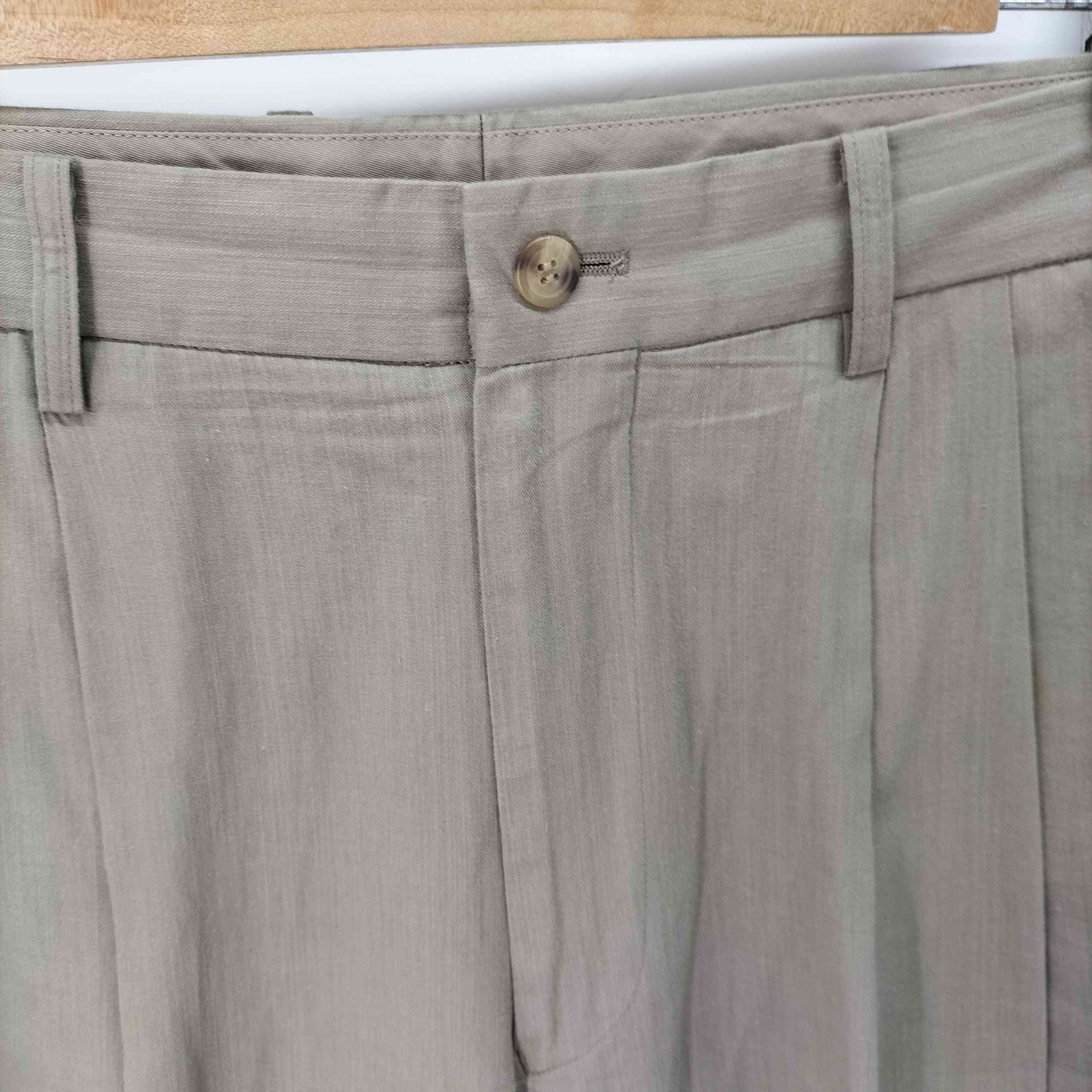 【中古】イッセイミヤケメン ISSEY MIYAKE MEN 98ss 2タックスラックス メンズ JPN：M